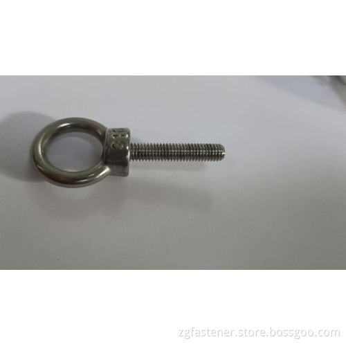 Hot dip galvanized eye ring bolts DIN580